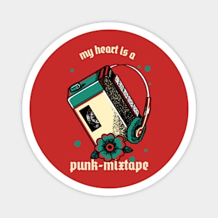 Punk Mixtape Design Magnet